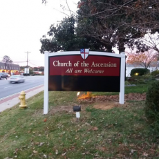 Church Sign After