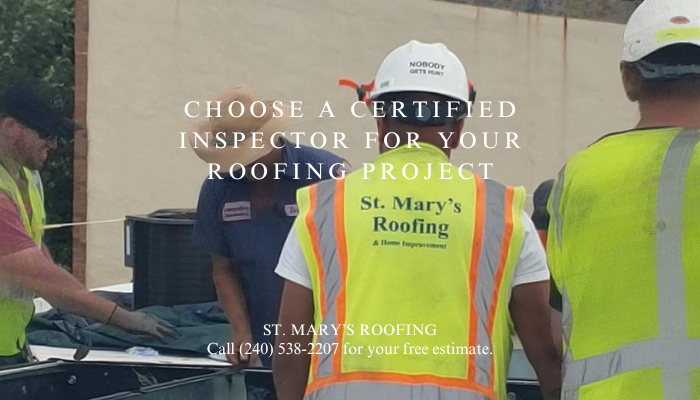 Choose a Certified Inspector